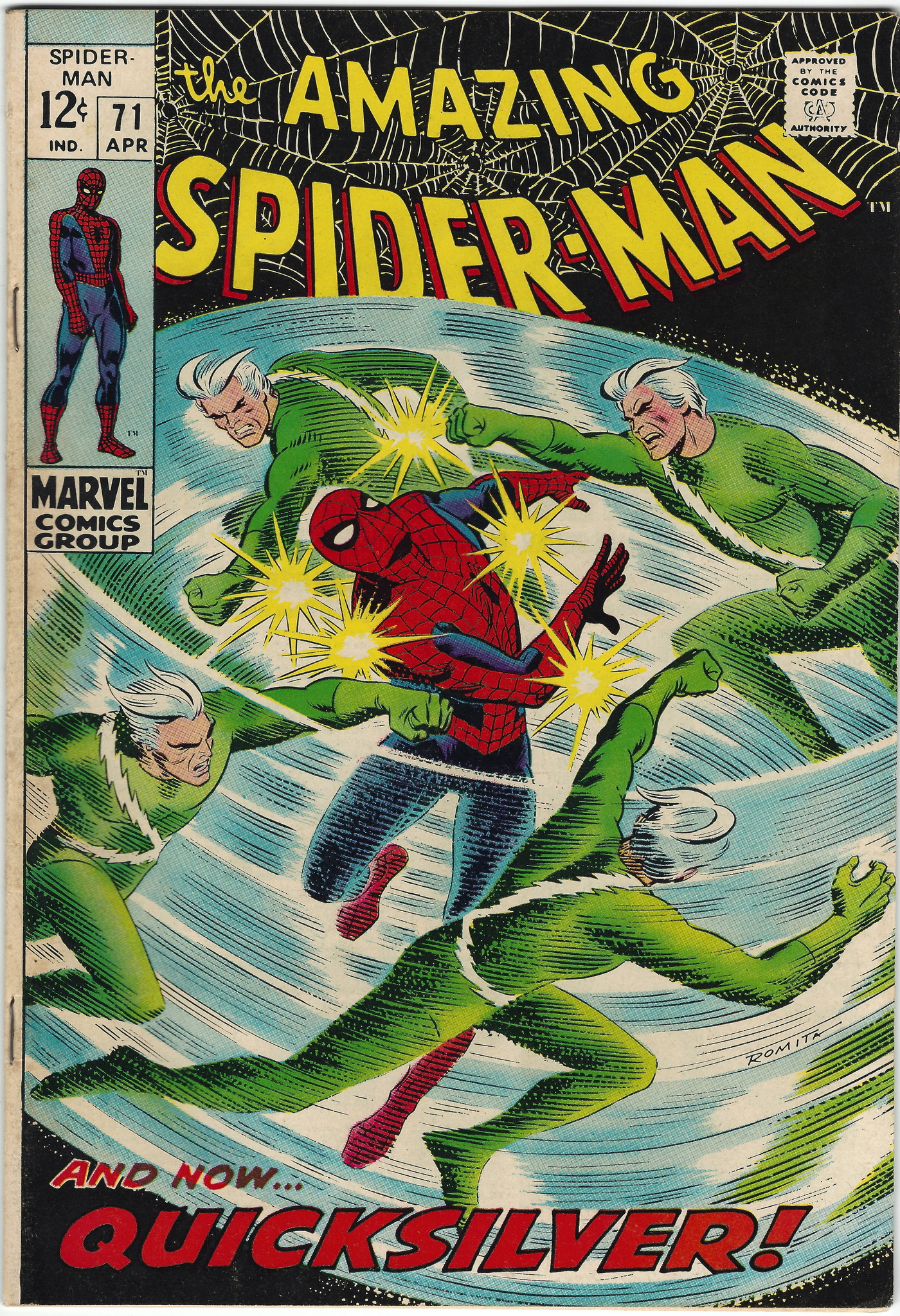 Amazing Spiderman 71 April 1969