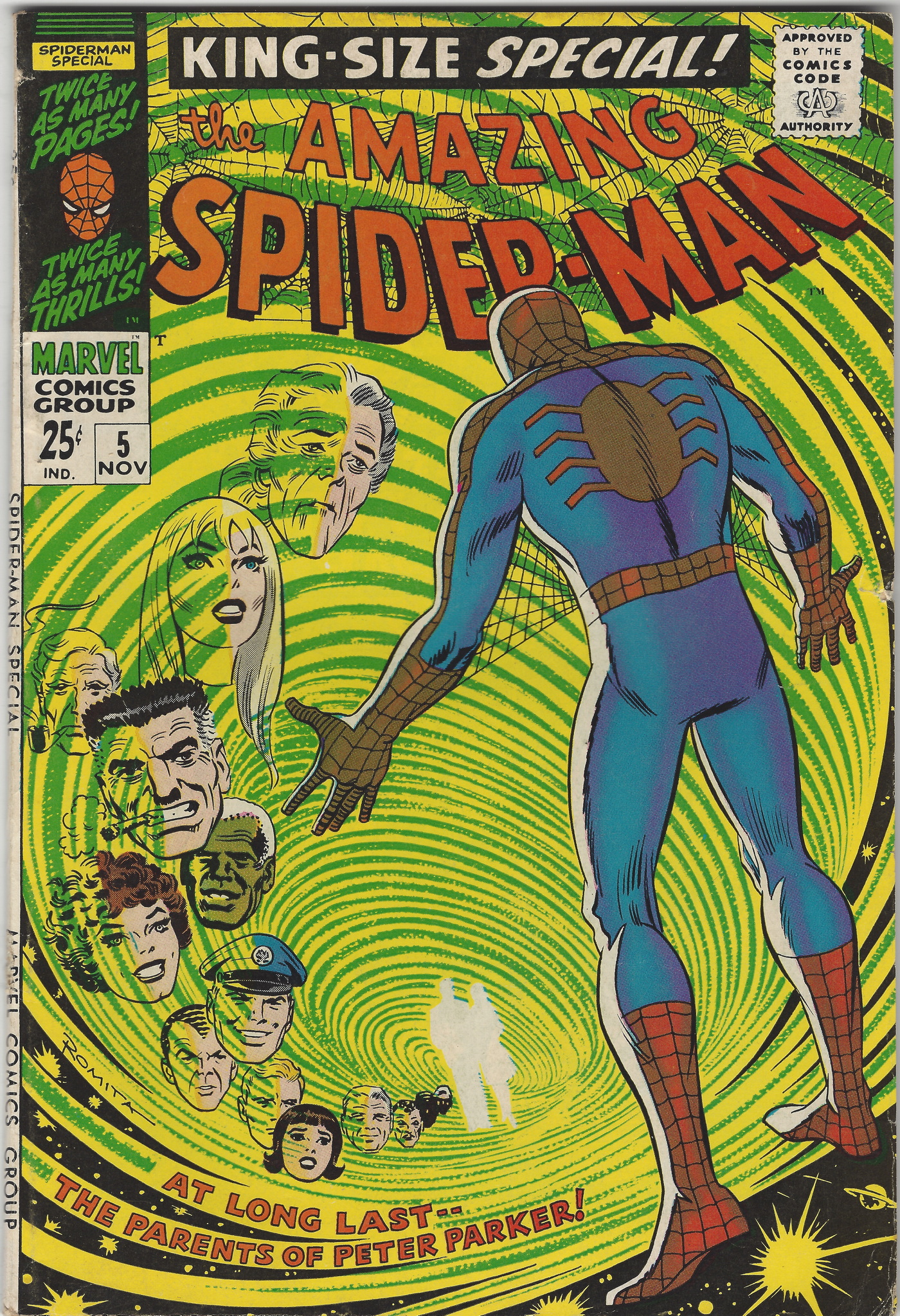 Amazing Spiderman Annual 5 November 1968