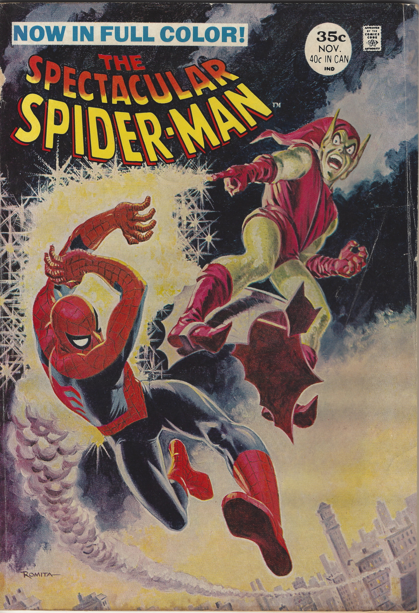 Spectacular Spiderman Magazine 2 November 1968