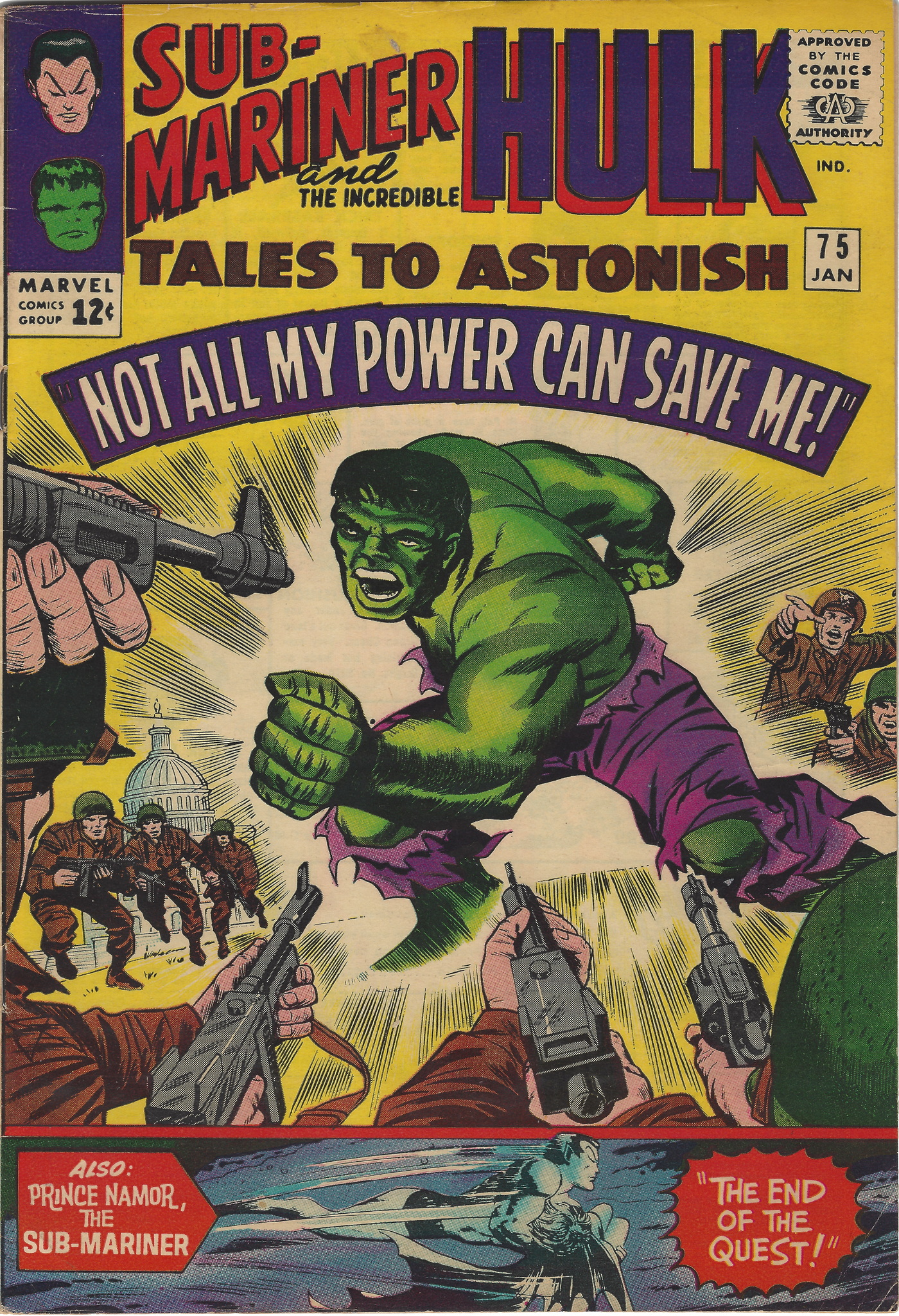 Tales to Astonish 75 January 1966