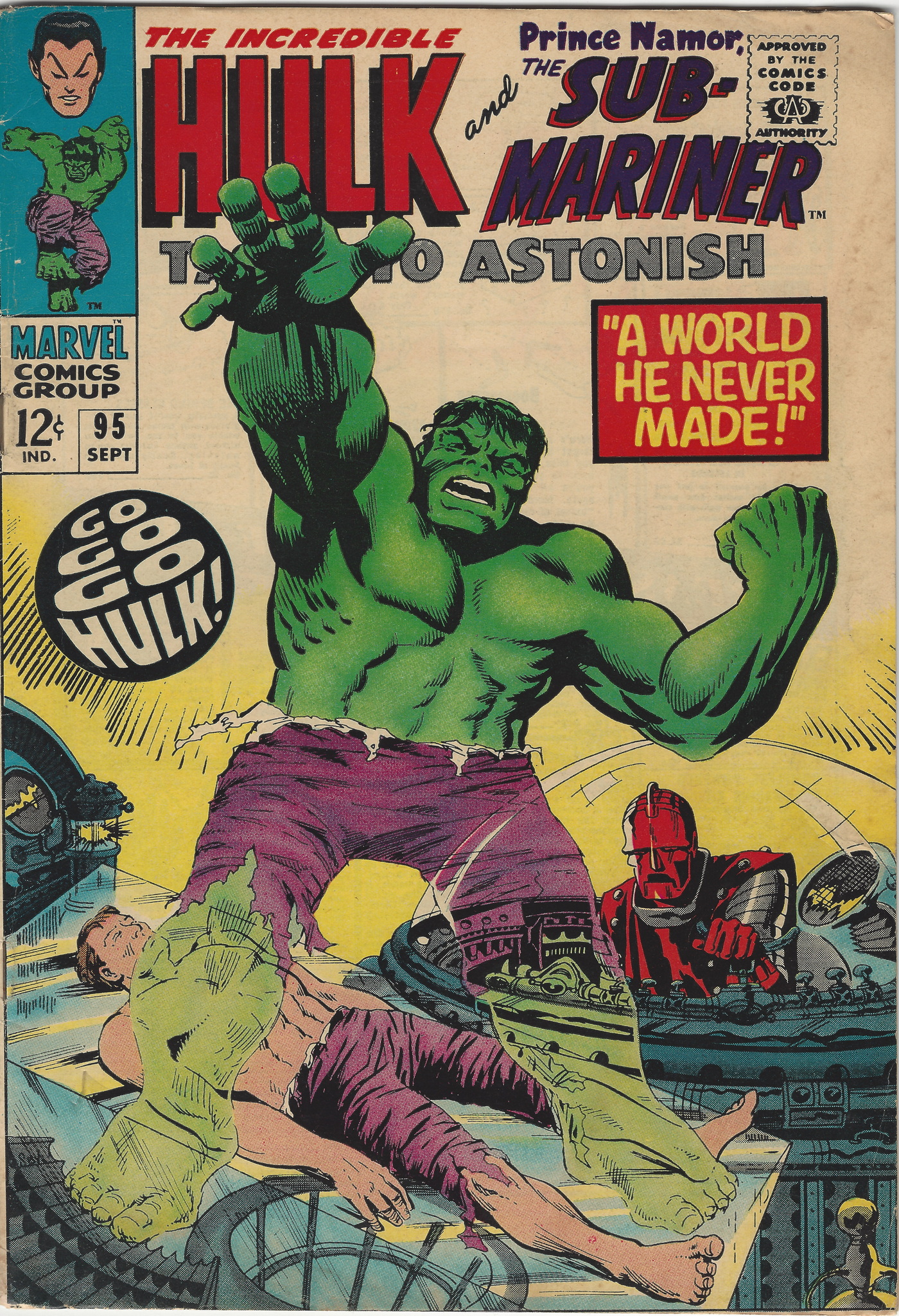 Tales to Astonish 95 September 1967