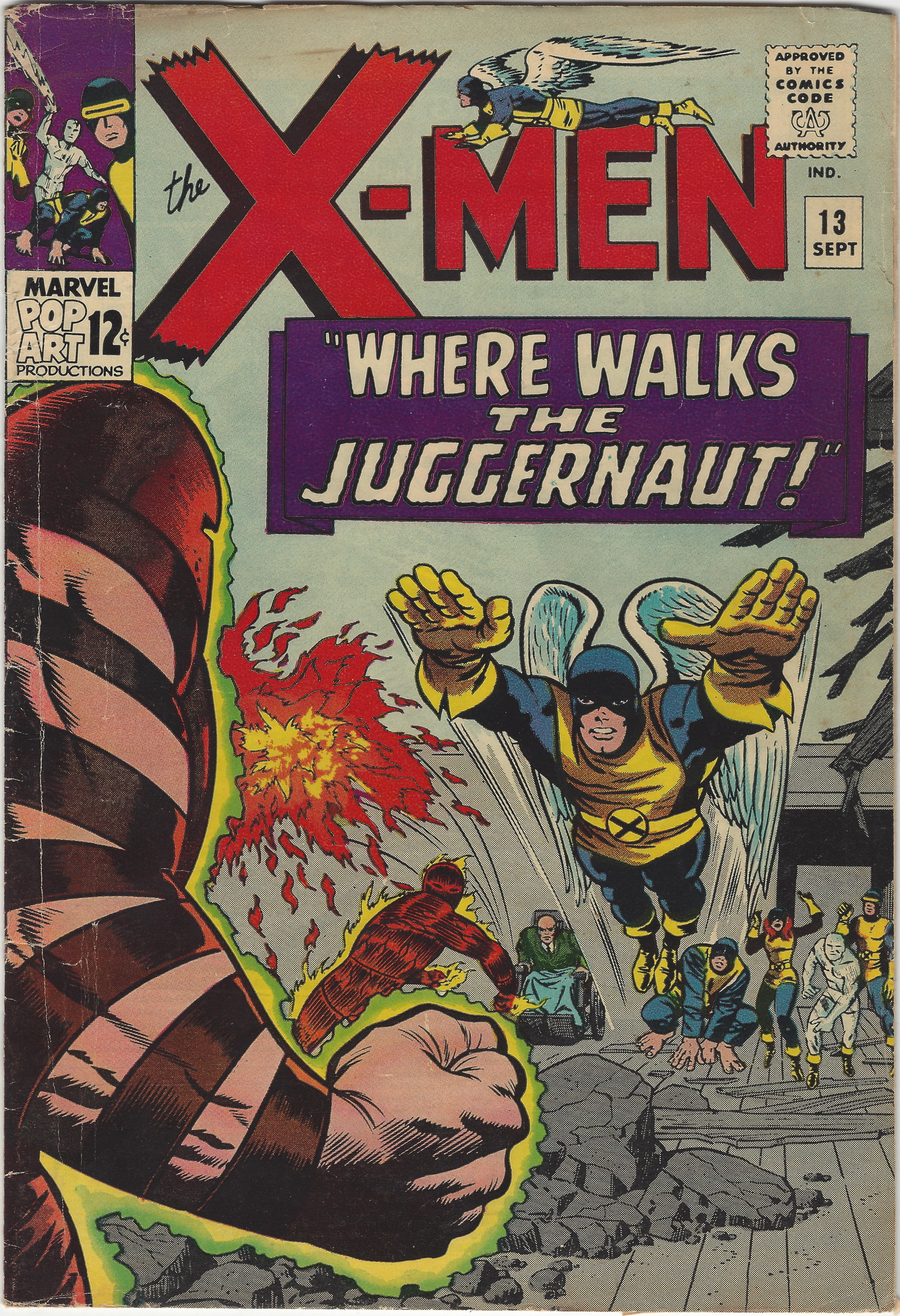 X Men 13 September 1965