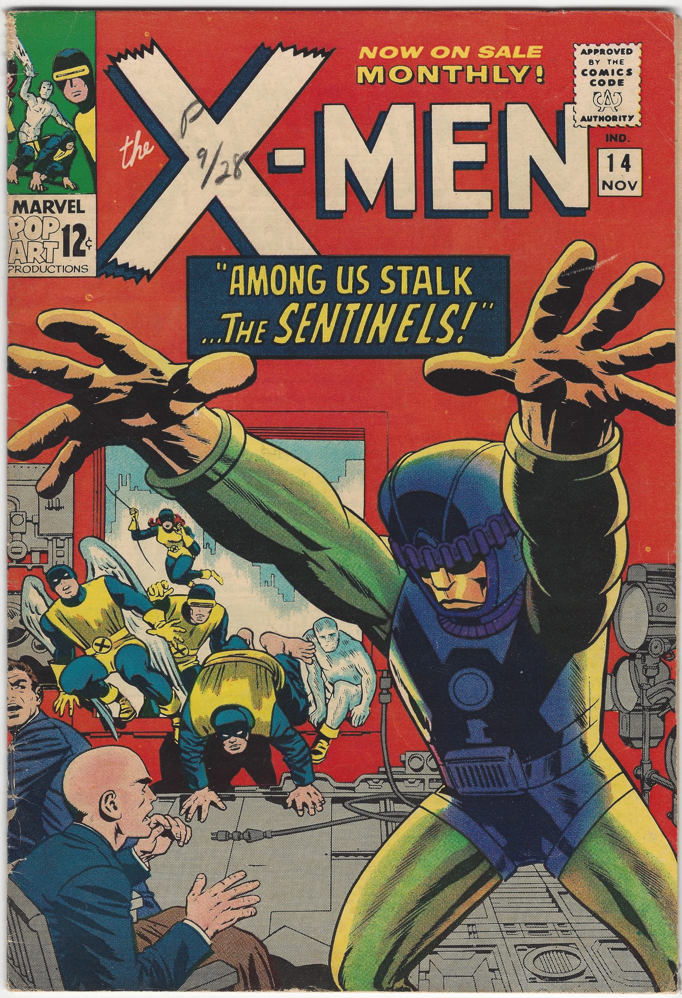 X Men 14 November 1965