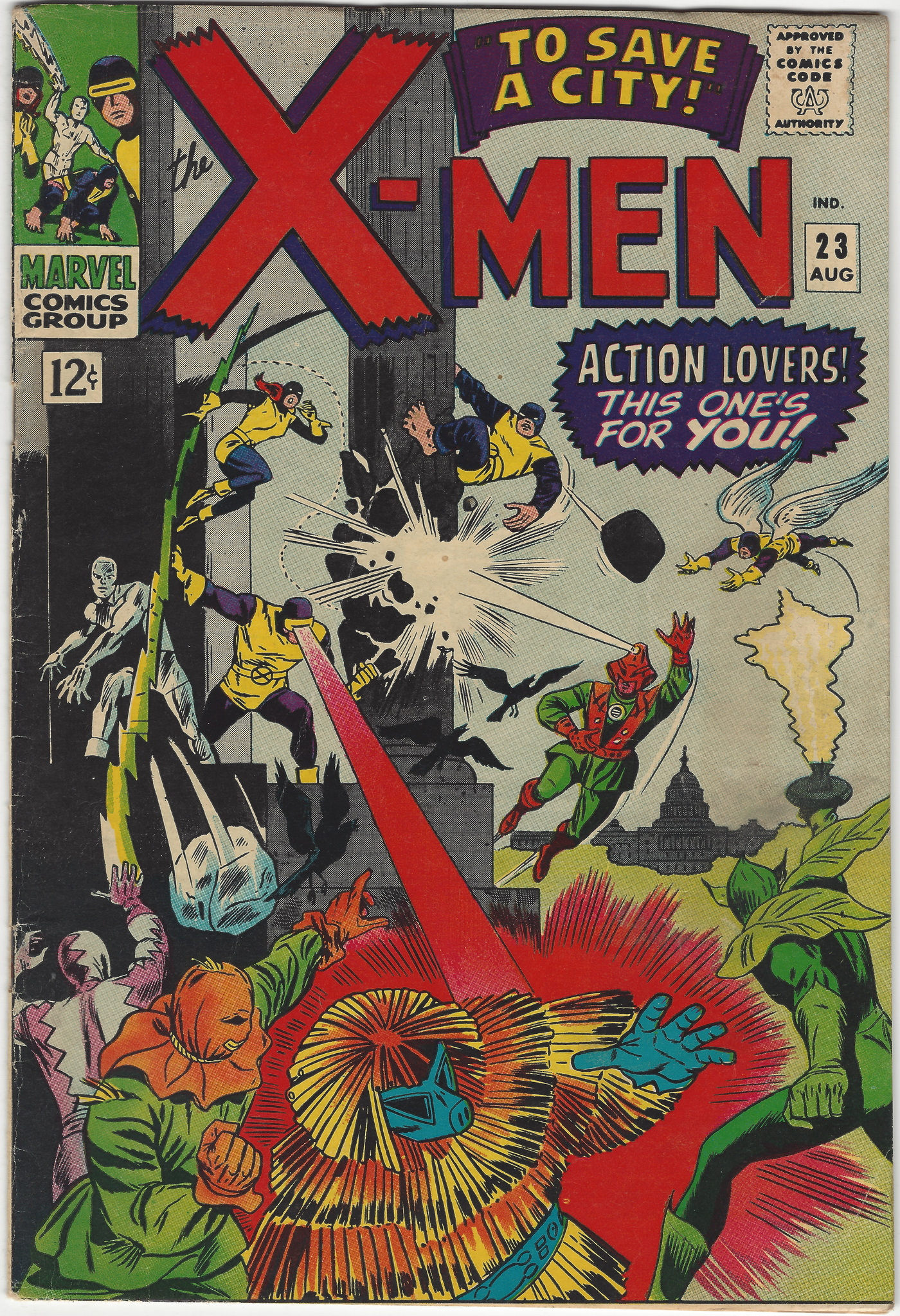 X Men 23 August 1966