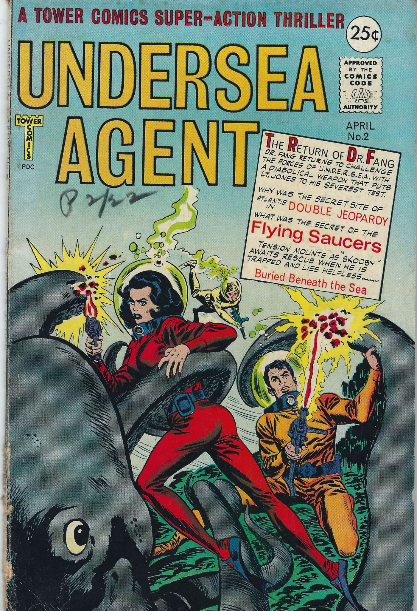 Undersea Agents 2 April 1966