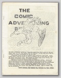 Comic Advertising Review Issue 1 July 1964