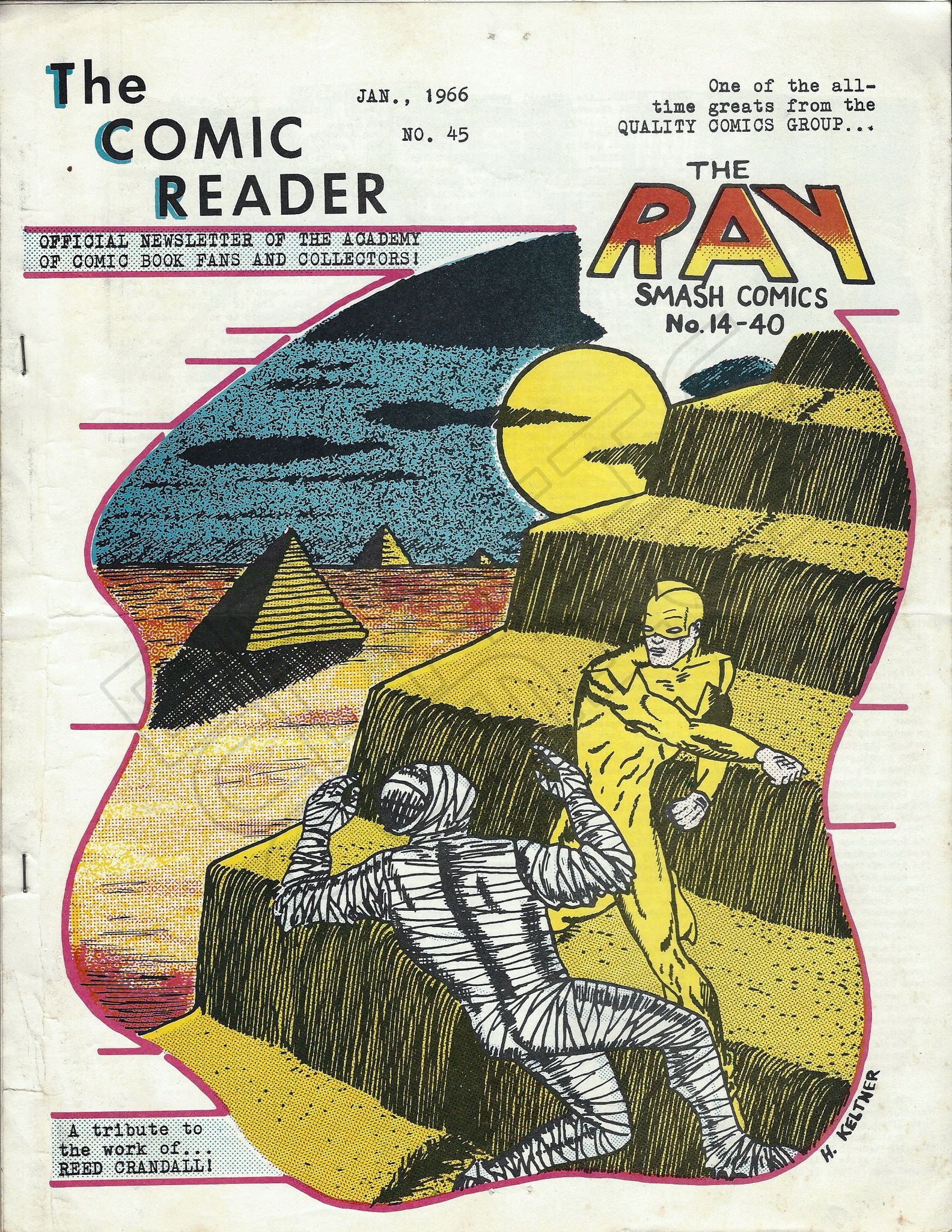 Comic Reader 45 January 1966