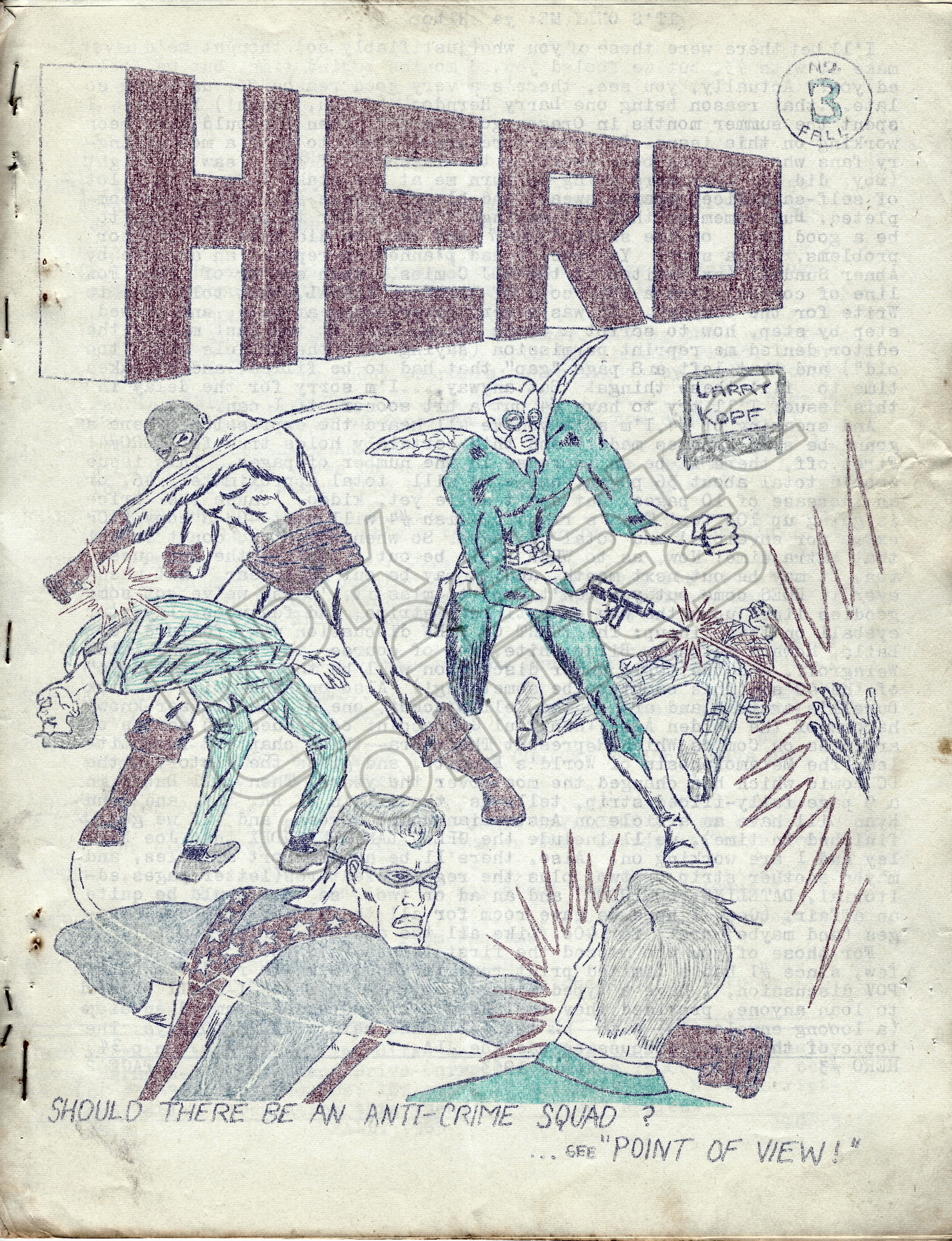 Hero 3 September 1963