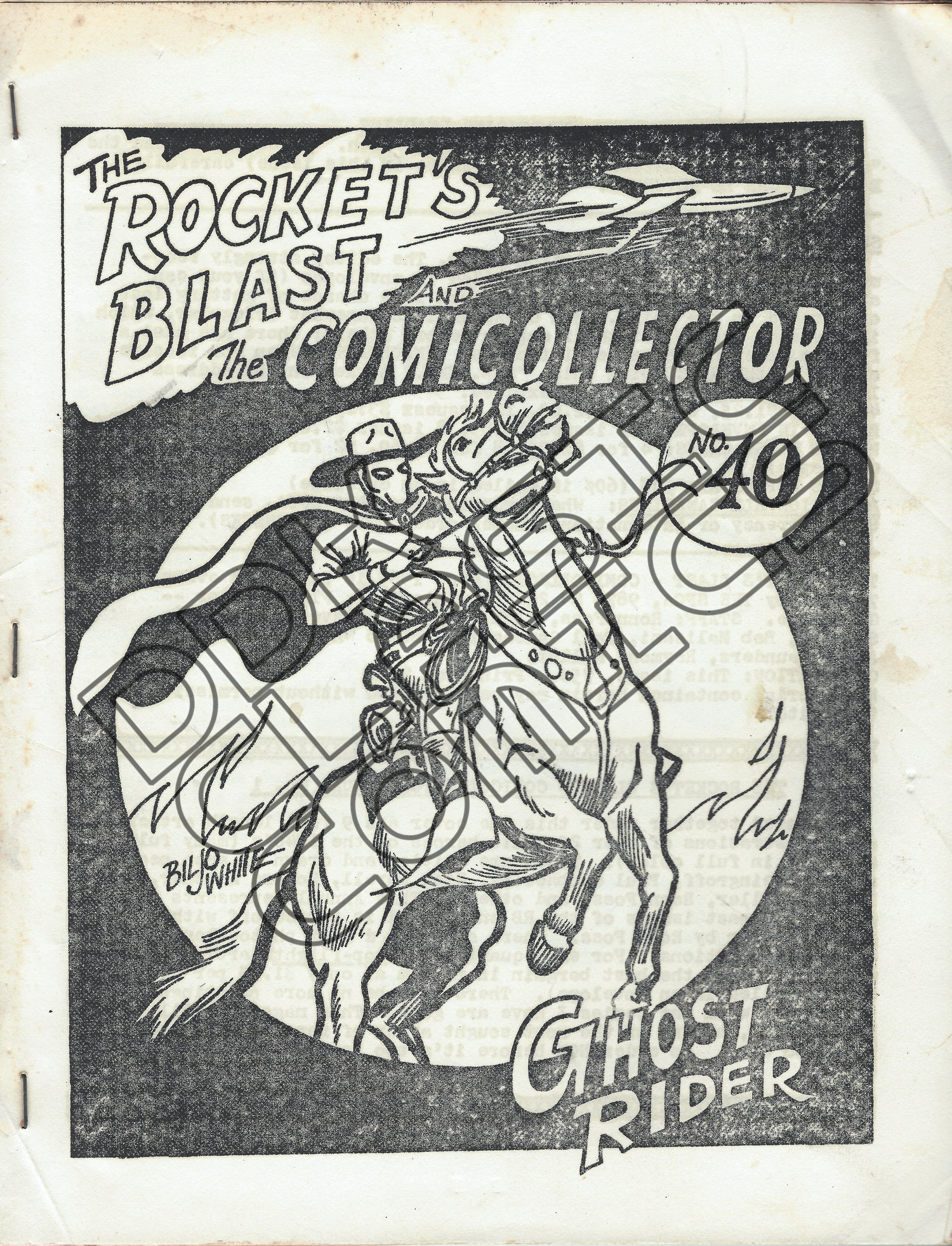 Rockets Blast w Comicollector 40 1965