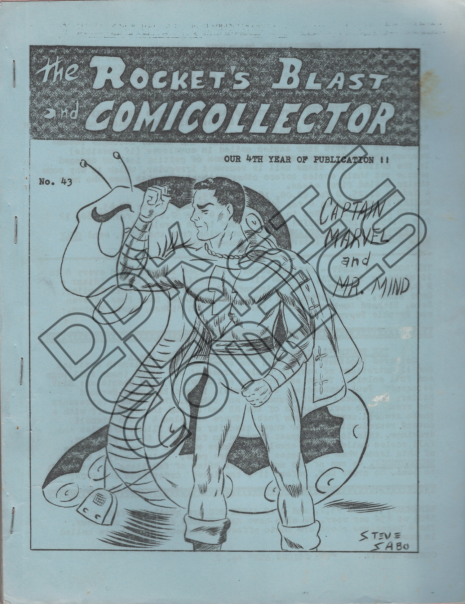 Rockets Blast w Comicollector 43 1966