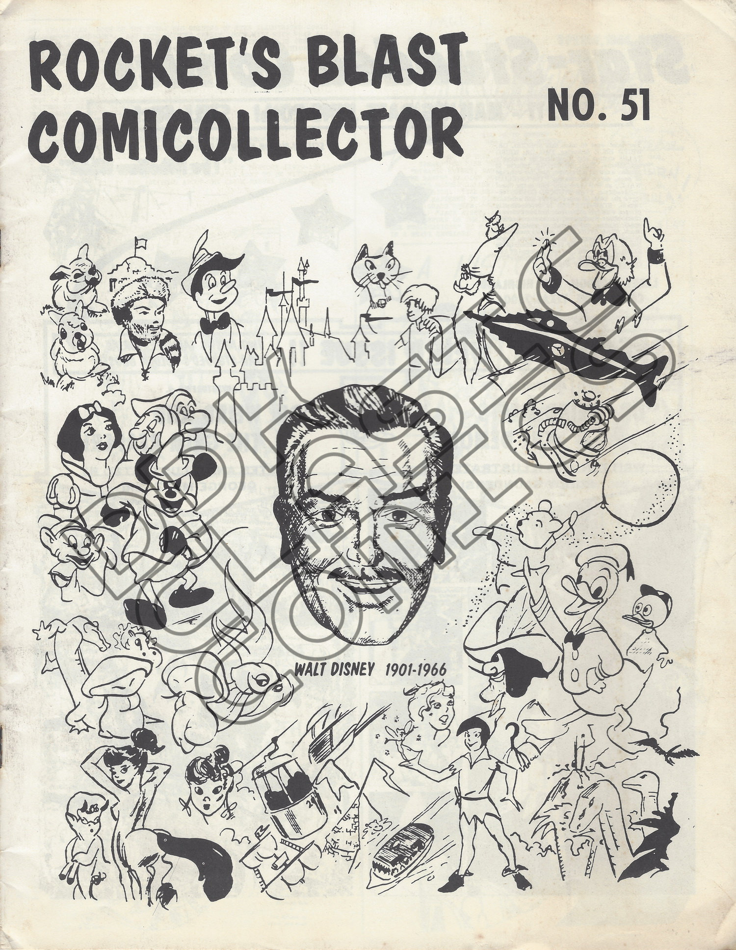 Rockets Blast w Comicollector 51 1966