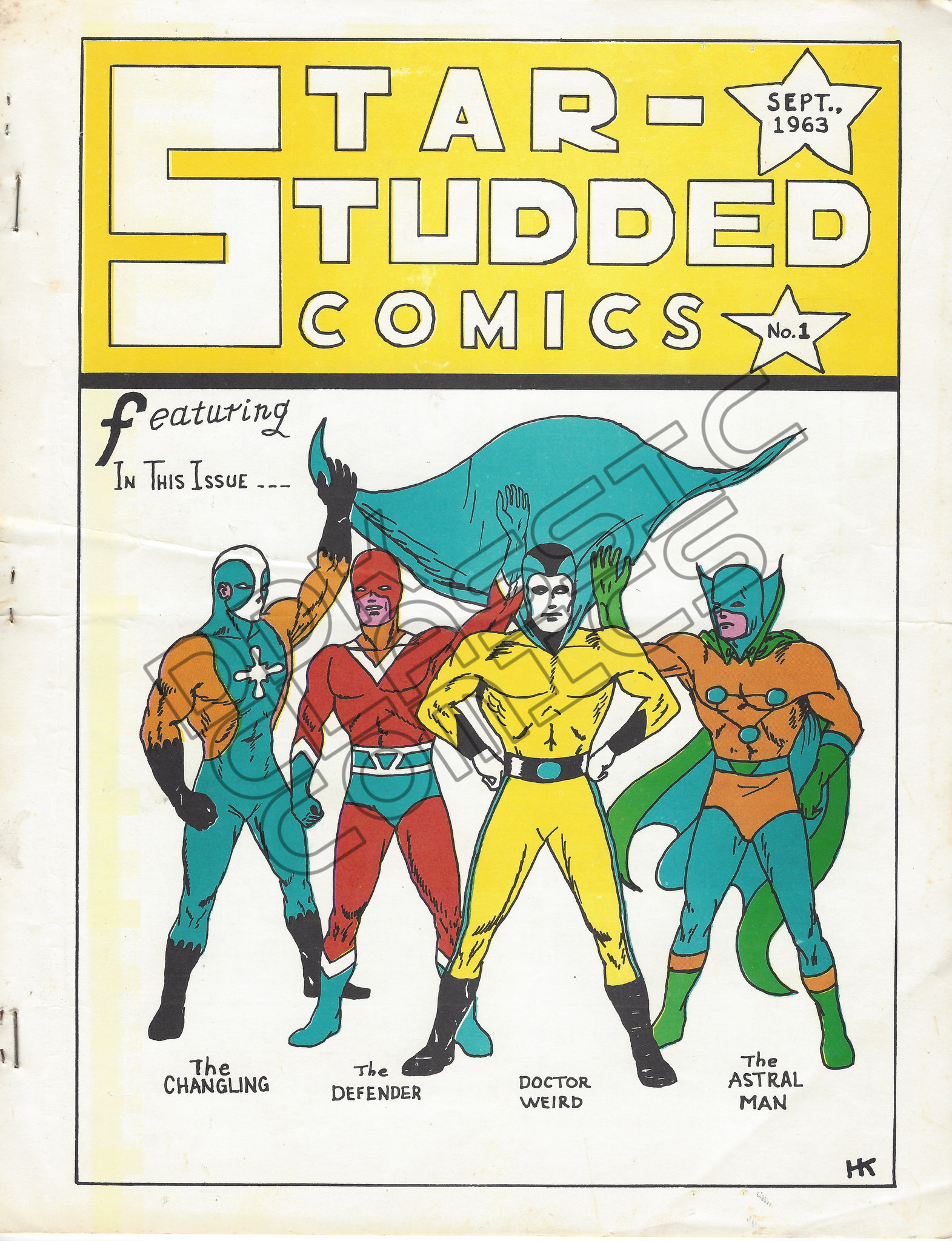 Star Studded Comics 1 September 1963