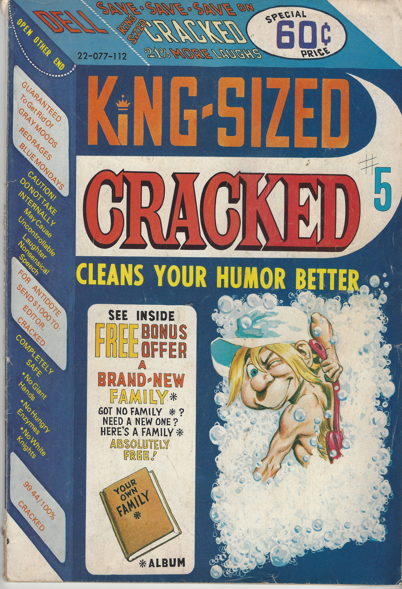 King Size Cracked Magazine 5 March 1971