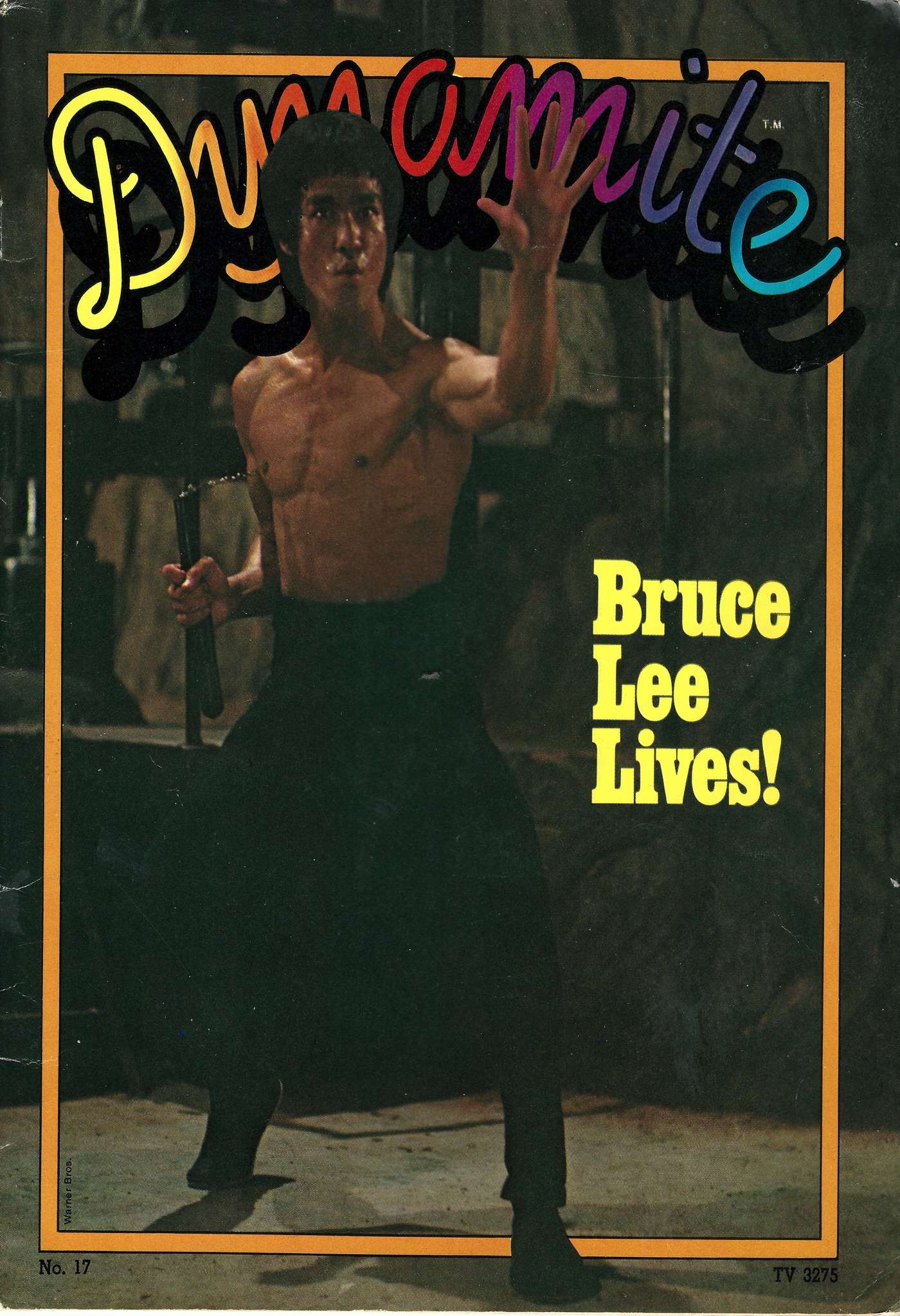 Dynamite Magazine 17 Novermber 1975 Bruce Lee Issue