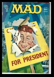 Mad Magazine Alfred E Neuman for President 1976